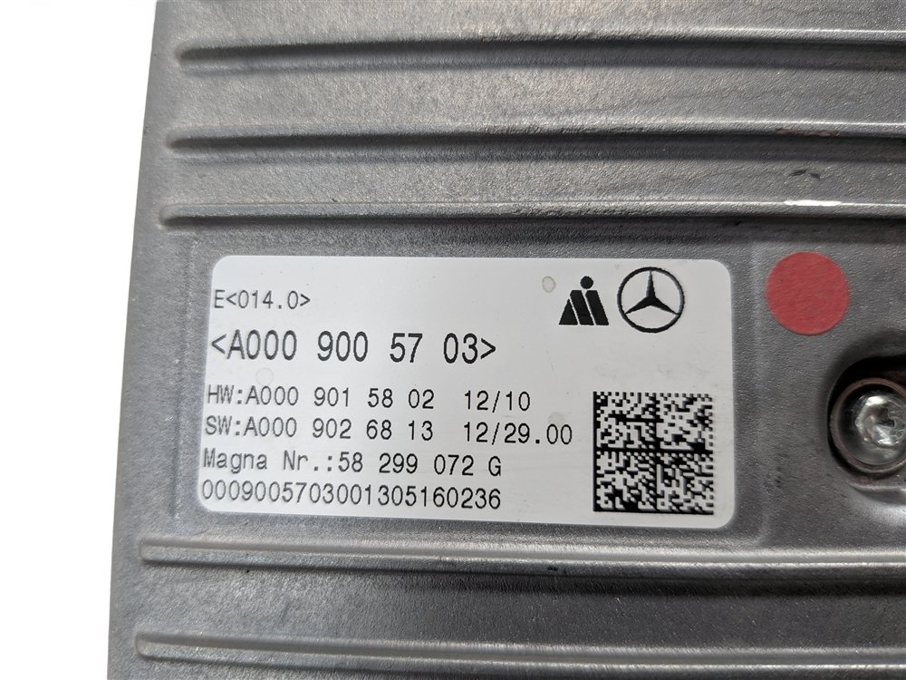Thumbnail 9: 2013-2016 MERCEDES GL ML CLASS (W166 X166) SURROUND VIEW CAMERA CONTROL MODULE