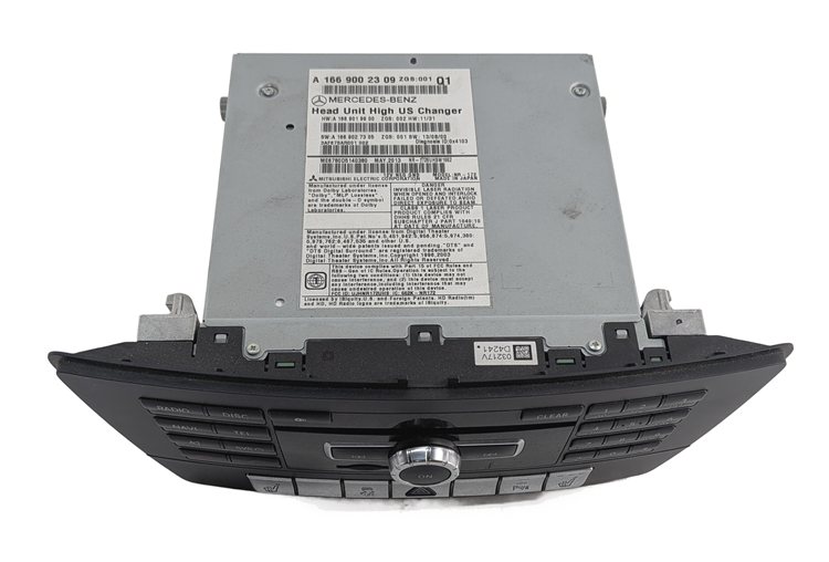 Thumbnail 3: 2013 MERCEDES GL350 GL450 GL550 GL63 (X166) AM/FM STEREO RECEIVER SD CD PLAYER