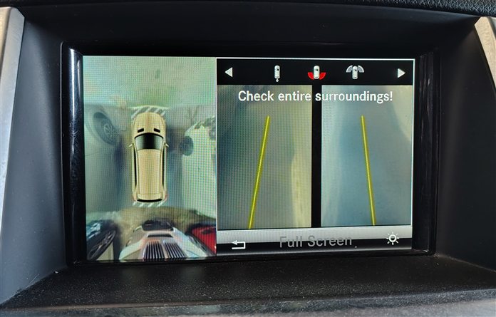 Thumbnail 3: 2013-2016 MERCEDES GL (X166) LEFT DRIVER DOOR MIRROR MEM AUTODIM CAMERA (White)