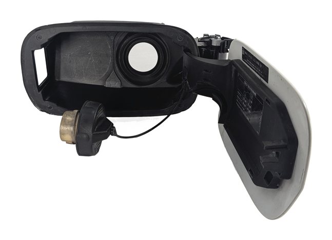 Thumbnail 2: 13-19 MERCEDES GL GLS CLASS (X166) FUEL TANK DOOR LID w/HOUSING GAS CAP (White)