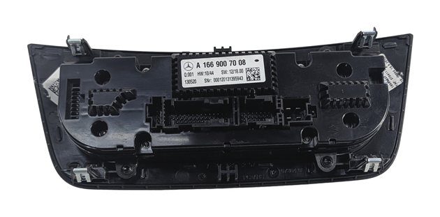 Thumbnail 7: 2013 MERCEDES GL350 GL450 GL550 (X164) FRONT HEATER A/C TEMPERATURE CONTROL