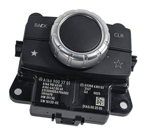 Thumbnail 3: 2012-2013 MERCEDES G550 GL350 GL450 GL550 ML350 ML550 (W166 X166) RADIO GPS KNOB