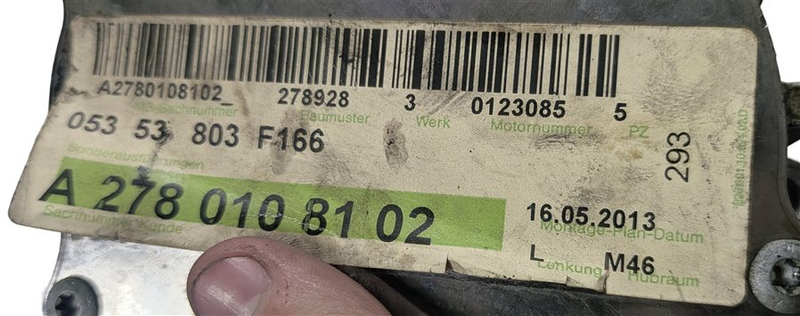 Thumbnail 10: 11-20 MERCEDES CL G GL GLE GLS ML S (C216 R231 X166 W166 W221 W222) VACUUM PUMP