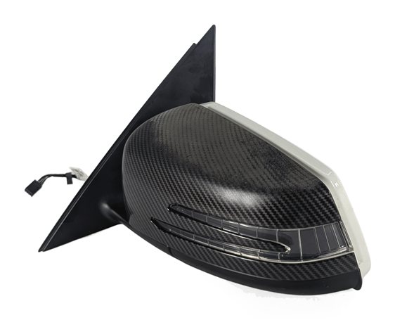 Thumbnail 7: 2010-2011 MERCEDES C250 C300 (W204) LEFT DRIVER DOOR MIRROR HEATED CARBON FIBER