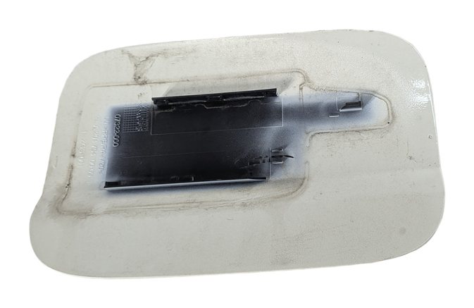 Thumbnail 5: 2008-2014 MERCEDES C250 C300 C350 C63 (W204) FUEL TANK DOOR TRIM COVER (White)