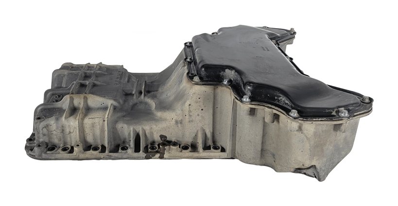 Thumbnail 4: 06-11 MERCEDES C300 C350 E350 CLK350 M272 3.0L 3.5L UPPER LOWER OIL PAN SET/2
