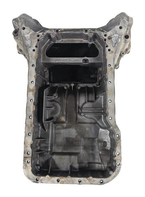 Thumbnail 6: 06-11 MERCEDES C300 C350 E350 CLK350 M272 3.0L 3.5L UPPER LOWER OIL PAN SET/2