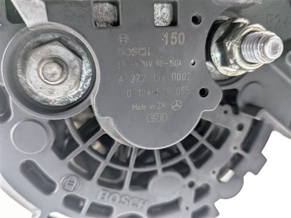 Thumbnail 7: 06-11 MERCEDES C300 C350 E300 E350 (W204 W211 W212) 3.0L 3.5L 150 AMP ALTERNATOR