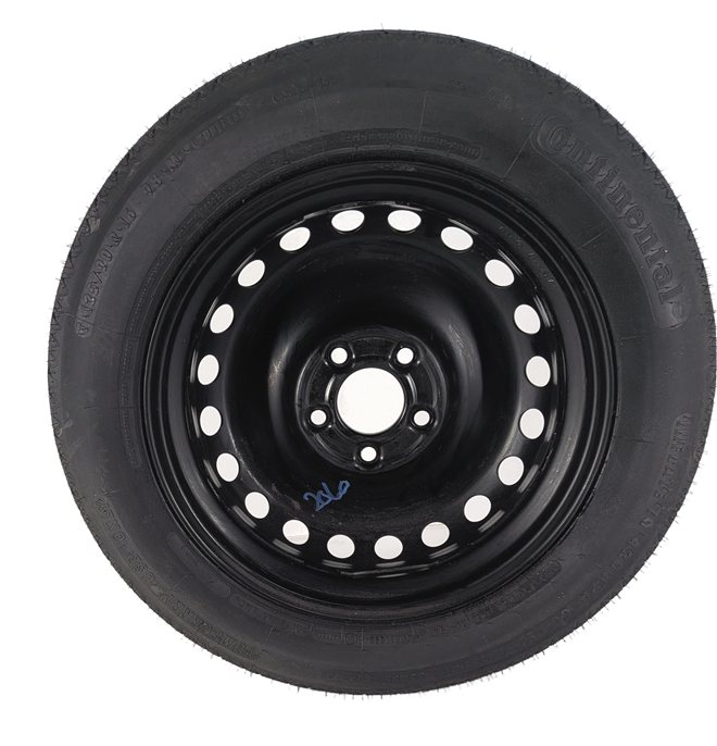 Thumbnail 3: 08-13 MERCEDES C230 C250 C300 C350 (W204) 16x3-1/2 ROADSIDE SPARE TIRE WHEEL RIM