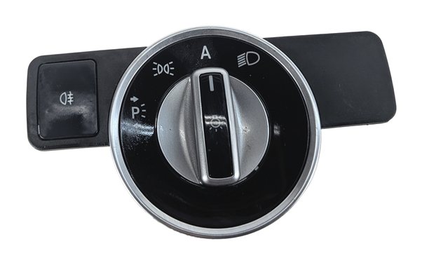 Thumbnail 2: 10-15 MERCEDES C CLASS (W204) HEADLIGHT SWITCH KNOB (w/o daytime running lights)