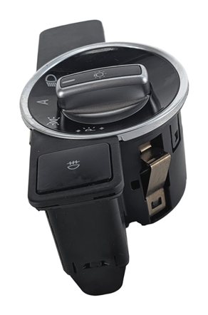 Thumbnail 3: 10-15 MERCEDES C CLASS (W204) HEADLIGHT SWITCH KNOB (w/o daytime running lights)