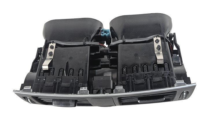 Thumbnail 7: 2011 MERCEDES C300 (W204) FRONT CENTER DASH AIR AC VENT w/HAZARD SWITCH (Black)