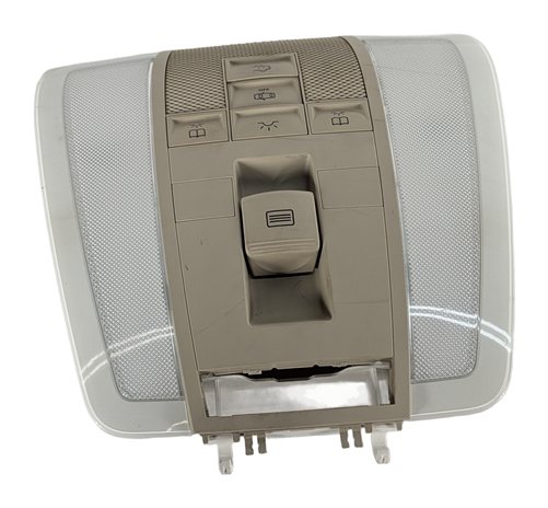 Thumbnail 3: 2011 MERCEDES C300 (W204) OVERHEAD DOME MAP LIGHT SUNROOF SWITCH CONSOLE (Beige)