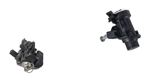 2011 MERCEDES C300 (W204) DRIVER DOOR & TRUNK LOCK CYLINDER SET/2 w/KEY BLADES
