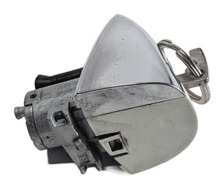 Thumbnail 3: 2010 MERCEDES GL450 (X164) FRONT LEFT DRIVER DOOR LOCK CYLINDER KEY CAP (White)