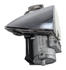 Thumbnail 4: 2010 MERCEDES GL450 (X164) FRONT LEFT DRIVER DOOR LOCK CYLINDER KEY CAP (White)
