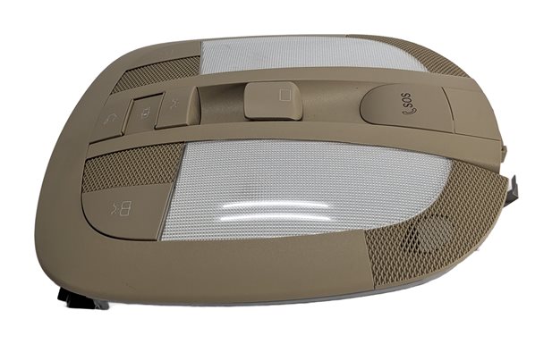 Thumbnail 3: 2010 MERCEDES GL450 (X164) FRONT ROOF DOME MAP READING COURTESY LIGHT (Brown)
