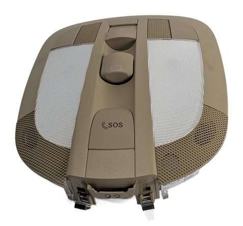 Thumbnail 4: 2010 MERCEDES GL450 (X164) FRONT ROOF DOME MAP READING COURTESY LIGHT (Brown)