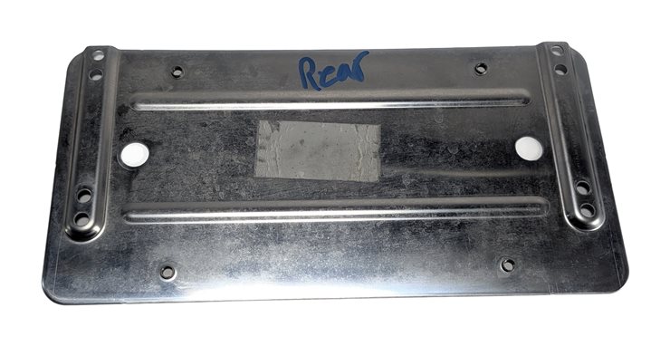 Thumbnail 6: 2010 MERCEDES GL450 (X164) REAR LICENSE PLATE TAG MOUNTING BRACKET HOLDER