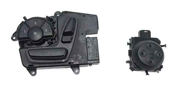 Thumbnail 2: 2010 MERCEDES GL450 (X164) FRONT LEFT DRIVER SEAT ADJUST SWITCH w/MEMORY LUMBAR