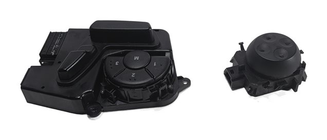 Thumbnail 4: 2010 MERCEDES GL450 (X164) FRONT LEFT DRIVER SEAT ADJUST SWITCH w/MEMORY LUMBAR