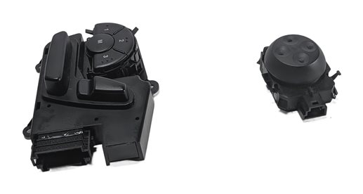 Thumbnail 5: 2010 MERCEDES GL450 (X164) FRONT LEFT DRIVER SEAT ADJUST SWITCH w/MEMORY LUMBAR