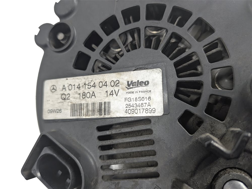 Thumbnail 10: 08-12 MB GL450 GL550 ML350 ML550 R350 R550 (W251 X164 W164) 180 AMP ALTERNATOR