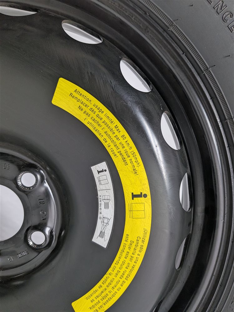 Thumbnail 10: 2007-2010 MERCEDES BENZ GL320 GL350 GL450 GL550 (X164) 19x4 SPARE TIRE WHEEL RIM