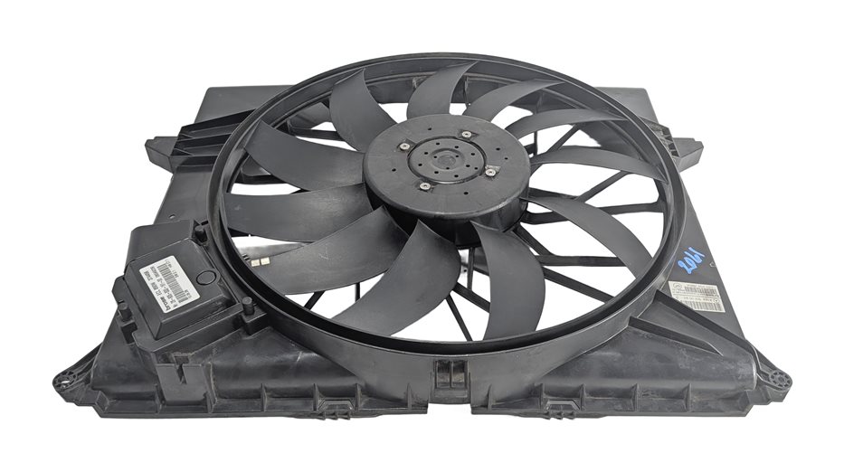 Thumbnail 2: 2007-2012 MERCEDES GL ML R CLASS (X164 W164 W251) RADIATOR COOLING FAN w/ SHROUD