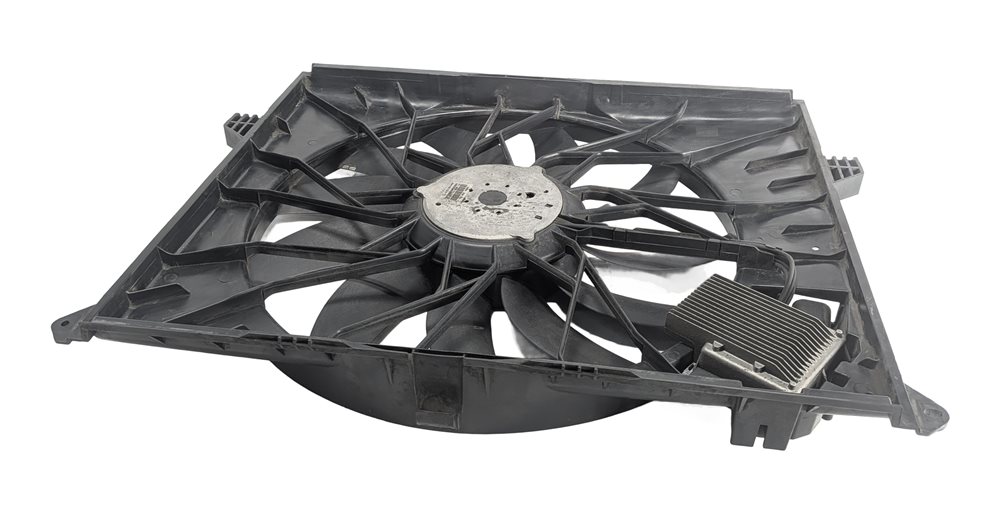 Thumbnail 5: 2007-2012 MERCEDES GL ML R CLASS (X164 W164 W251) RADIATOR COOLING FAN w/ SHROUD