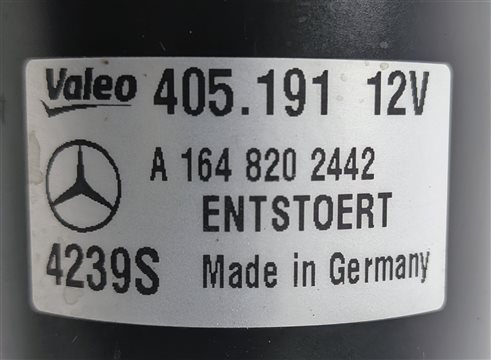 Thumbnail 6: 06-12 MERCEDES GL320 GL450 GL550 ML500 ML320 ML350 (X164 W164) FRONT WIPER MOTOR