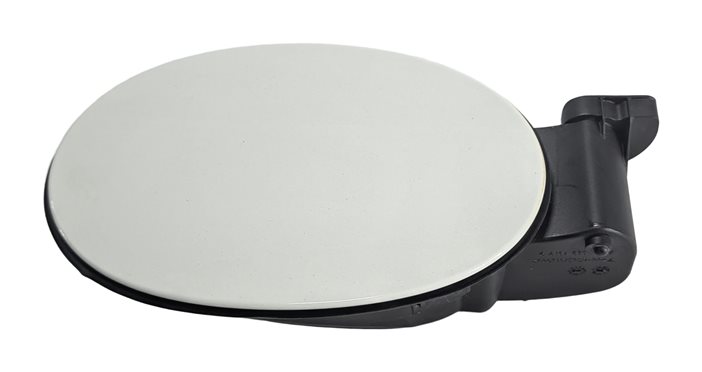 07-12 MERCEDES GL320 GL350 GL450 GL550 FUEL DOOR w/HOUSING & CAP (White)