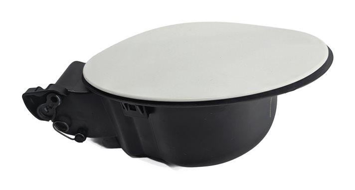 Thumbnail 4: 07-12 MERCEDES GL320 GL350 GL450 GL550 FUEL DOOR w/HOUSING & CAP (White)