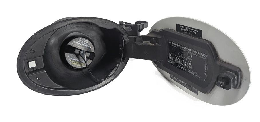 Thumbnail 7: 07-12 MERCEDES GL320 GL350 GL450 GL550 FUEL DOOR w/HOUSING & CAP (White)