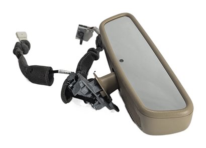 07-12 MERCEDES GL R CLASS (W251 X164) AUTODIM REARVIEW MIRROR w/HOMELINK (Brown)