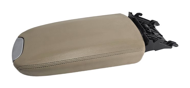 Thumbnail 2: 2006-2011 MERCEDES GL ML CLASS (W164 X164) FRONT CENTER CONSOLE ARM REST (Brown)