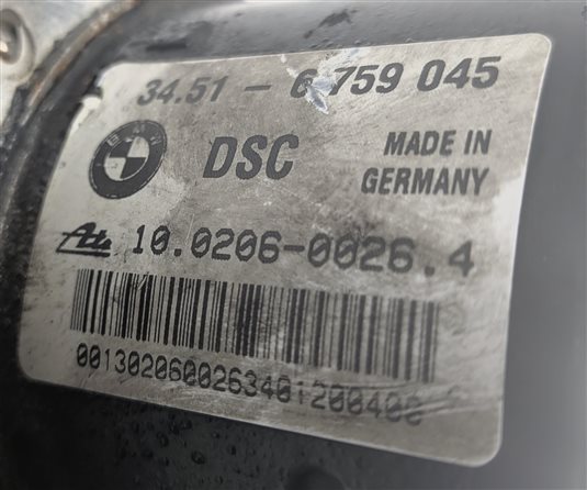 Thumbnail 9: 2002-2006 BMW 320i 325i 330i Z4 (E46 E85) ABS ANTI LOCK BRAKE PUMP w/ MODULE