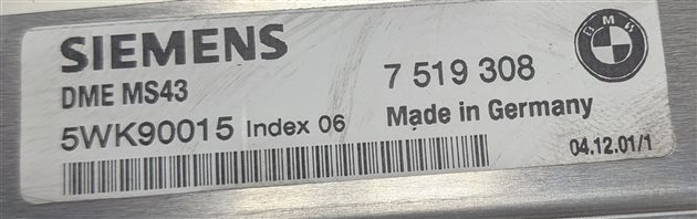 Thumbnail 6: 2001-2003 BMW 330i 330xi (E46) 3.0L M54 ECM DME ENGINE CONTROL MODULE COMPUTER