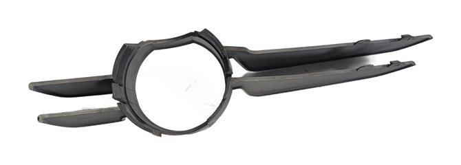Thumbnail 4: 2002 BMW 330CI (E46) FRONT LEFT DRIVER BUMPER FOG LIGHT TRIM BEZEL (SILVER)