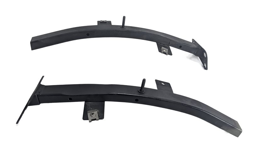 2011 AUDI A8 (D4 4H) FRONT FENDER SUPPORT MOUNT BRACKET LEFT & RIGHT SET/2