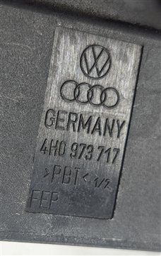 Thumbnail 4: 2011 AUDI A8 (D4 4H) FRONT PARK ASSIST PDC SENSORS w/WIRE WIRING HARNESS (Black)