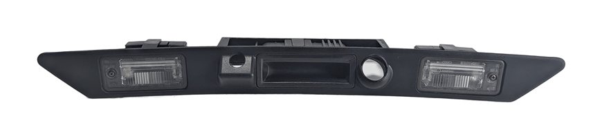 Thumbnail 2: 2011 AUDI A8 (D4 4H) REAR TRUNK LID GRIP HANDLE w/LICENSE PLATE LIGHTS (Black)