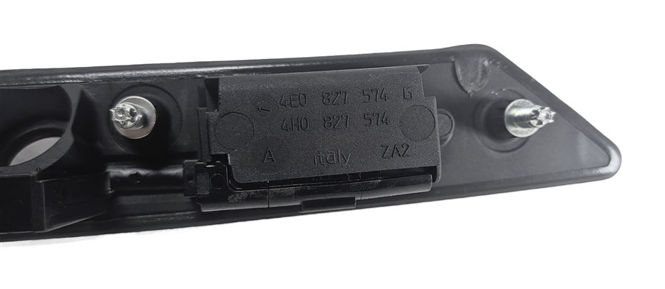 Thumbnail 5: 2011 AUDI A8 (D4 4H) REAR TRUNK LID GRIP HANDLE w/LICENSE PLATE LIGHTS (Black)