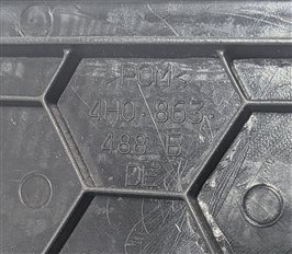 Thumbnail 9: 2011 AUDI A8 (D4 4H) BANG & OLUFSEN B&O SPEAKER GRILLE COVER SET/11 BLACK