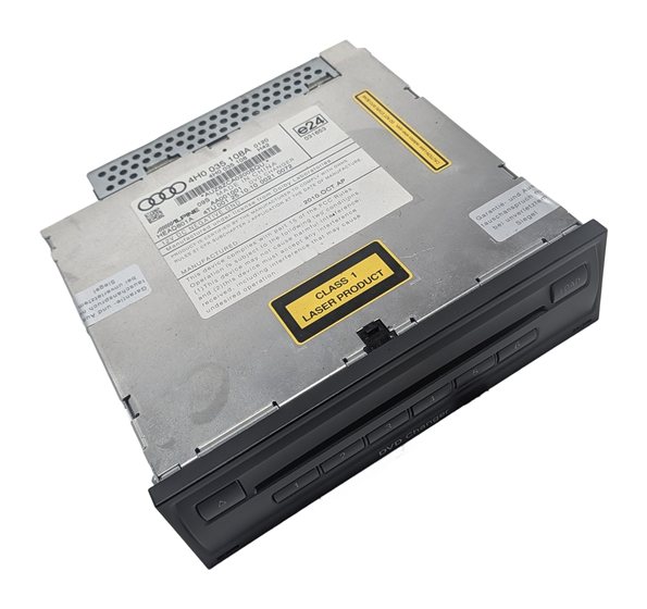 2011 AUDI A8 (D4 4H) 6 DISC DVD CD PLAYER CHANGER MULTIMEDIA AUDIO UNIT