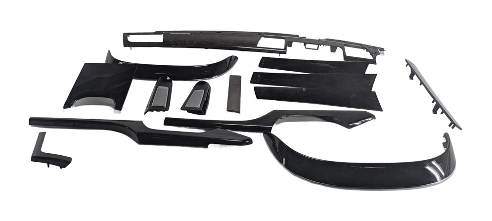 Thumbnail 2: 2011 AUDI A8 (D4 4H) INTERIOR DOOR DASH CENTER CONSOLE TRIM SET/14 (Vavona)
