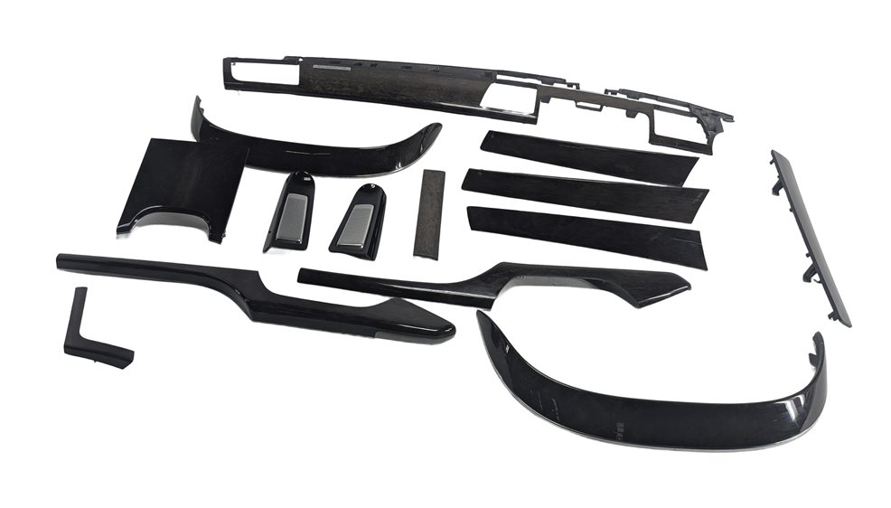 Thumbnail 3: 2011 AUDI A8 (D4 4H) INTERIOR DOOR DASH CENTER CONSOLE TRIM SET/14 (Vavona)