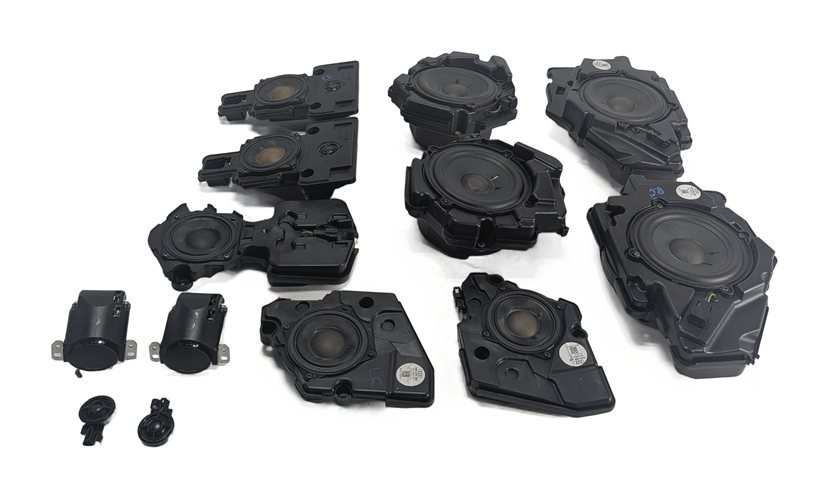 Thumbnail 3: 2011 AUDI A8 (D4 4H) BANG & OLUFSEN B&O AUDIO SOUND SYSTEM SPEAKER SET/13