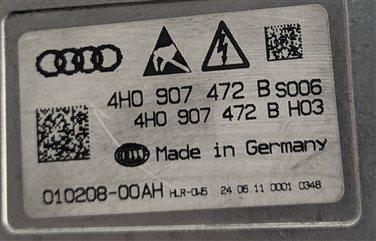 Thumbnail 8: 2011-2014 AUDI A8 (D4 4H) RIGHT PASSENGER DRL LED HEADLIGHT LIGHT LAMP (OPT 8EY)