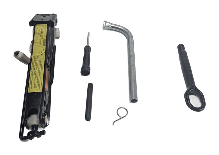 Thumbnail 3: 2011-2018 AUDI A8 S8 (D4 4H) EMERGENCY JACK LIFT ASSEMBLY w/TOOL KIT & TOW HOOK